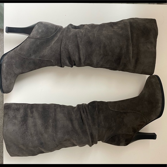 Sofft Suede Leather Belfast Heeled Boots NWOB Size - Picture 4 of 6